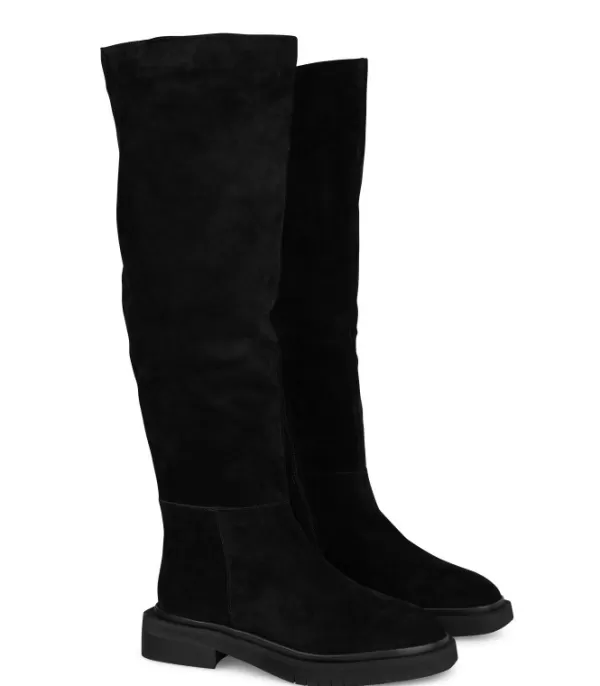 Botas Planas*Alma en Pena Comprar Bota Alta De Piel