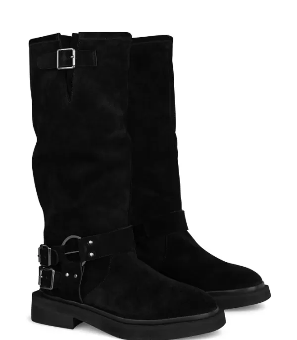 Botas Planas*Alma en Pena Comprar Bota Plana Con Hebillas