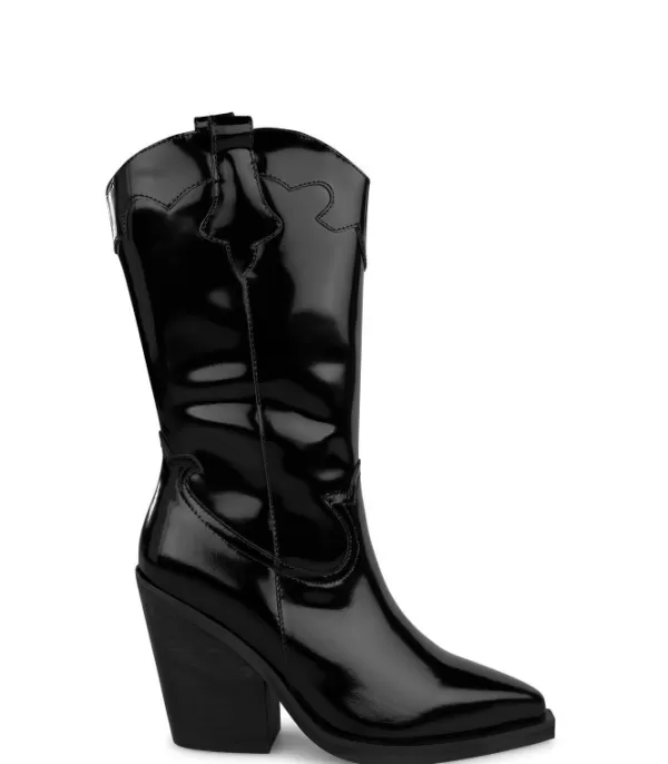 Botas Tacón*Alma en Pena Comprar Bota Vaquera De Piel