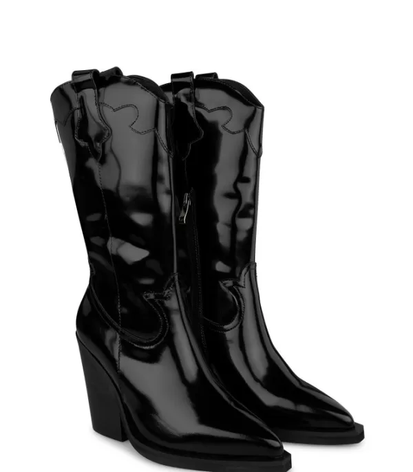 Botas Tacón*Alma en Pena Comprar Bota Vaquera De Piel